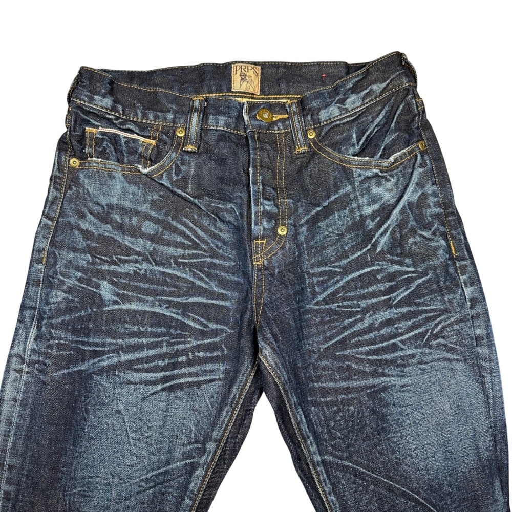 Japanese Selvedge Denim Fades PRPS Goods Co Donwan Harrell Jeans Indigo 28